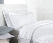 Tissco fournisseur linge de lit hôtel qualité professionnelle drap plat avec bourdon personnalisation polycoton