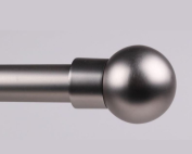 Tissco tringlerie pour vos rideaux voilages sur-mesure barre à rideaux embout boule support face ou plafond