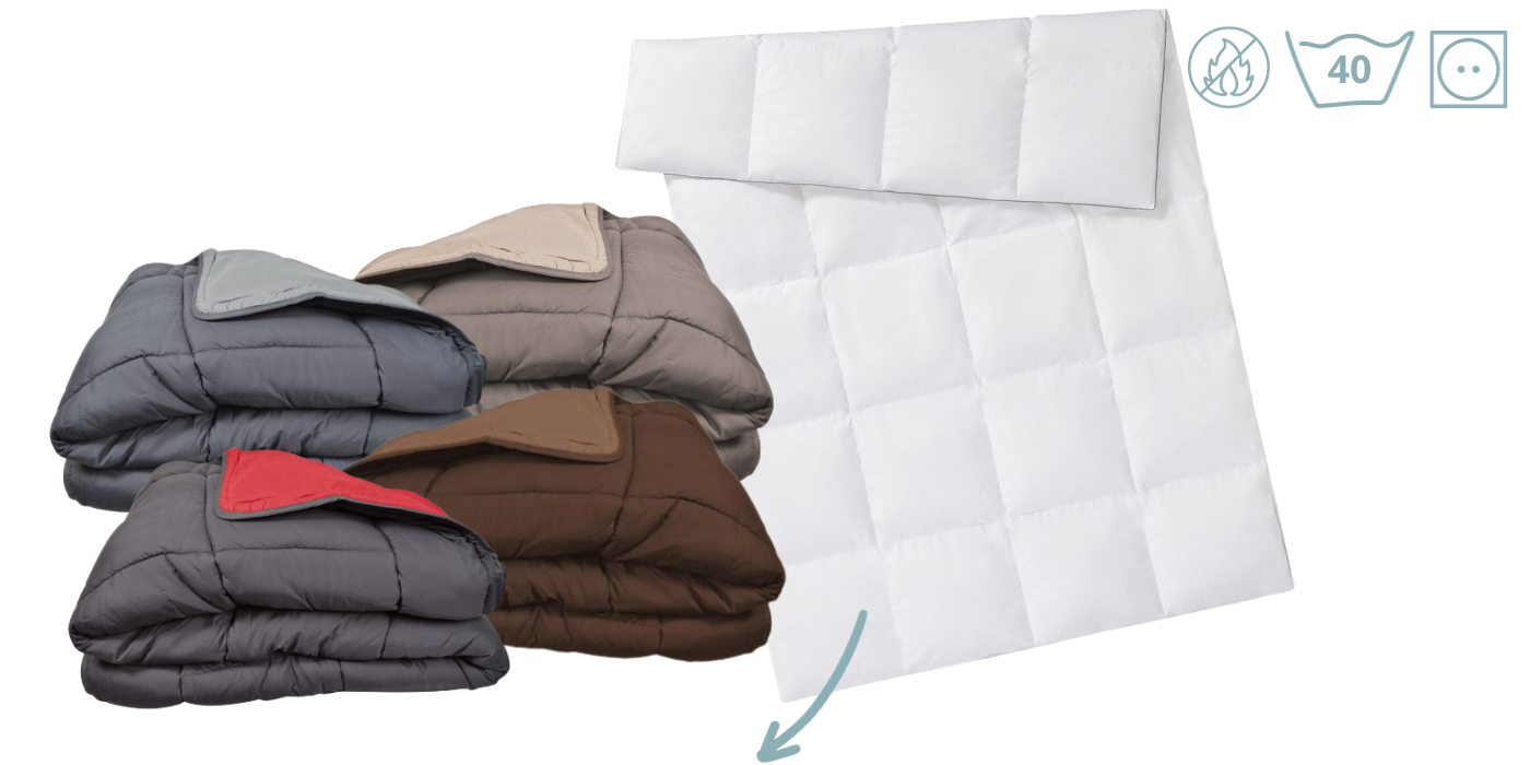 TISSCO COUETTE QUALITE PROFESSIONNELLE POUR HOTEL