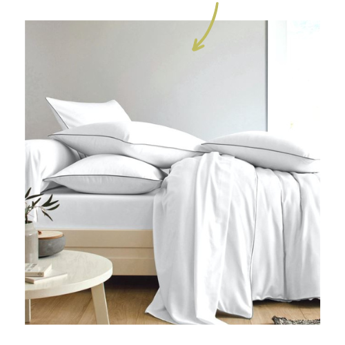 Tissco fournisseur linge de lit hôtel qualité professionnelle personnalisation passepoil polycoton