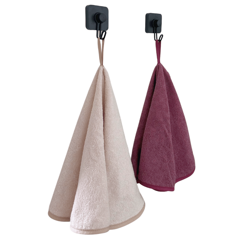 Tissco fournisseur linge de bain couleur grossiste essuie mains rond eponge tessy 350 gr pour hôtel qualité professionnelle