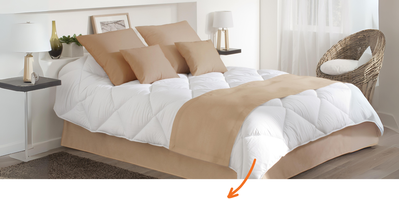 Tissco confectionneur décoration sur mesure chemin de lit cache sommier qualité professionnelle pour hotellerie