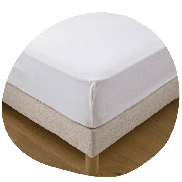 Tissco fournisseur d'alèse professionnelle protège matelas en molleton classique pour hôtel