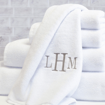Tissco fournisseur de linge de bain personnalisé avec logo hôtel spa